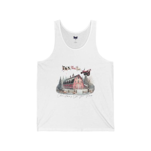 Farm Christmas  Jersey Tank - Image 2