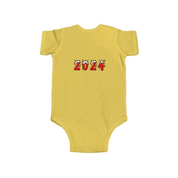 Reindeer Baby First Infant Jersey Bodysuit - Image 6