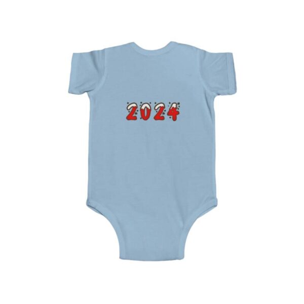 Reindeer Baby First Infant Jersey Bodysuit - Image 8