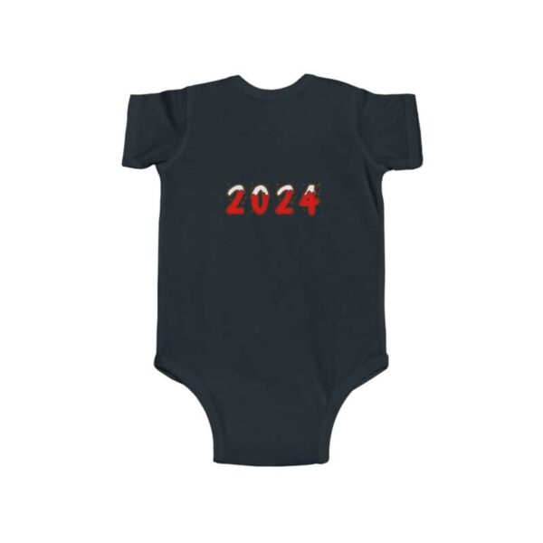 Reindeer Baby First Infant Jersey Bodysuit - Image 10