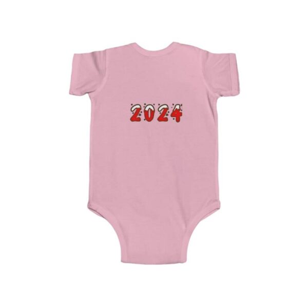 Infant Bodysuit baby's first Christmas 2024 Teddy Bear - Image 8