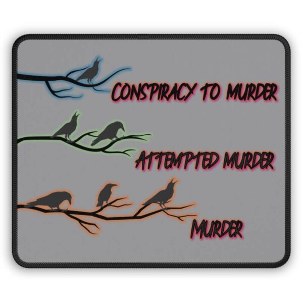 Murder Crows 2 Gaming Mouse Pad