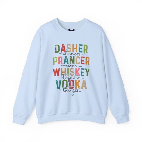 Drunk Reindeer Crewneck Sweatshirt - Image 3