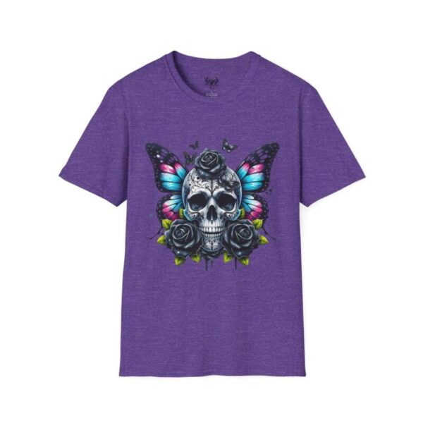 Butterfly Skull Softstyle T-Shirt - Image 6