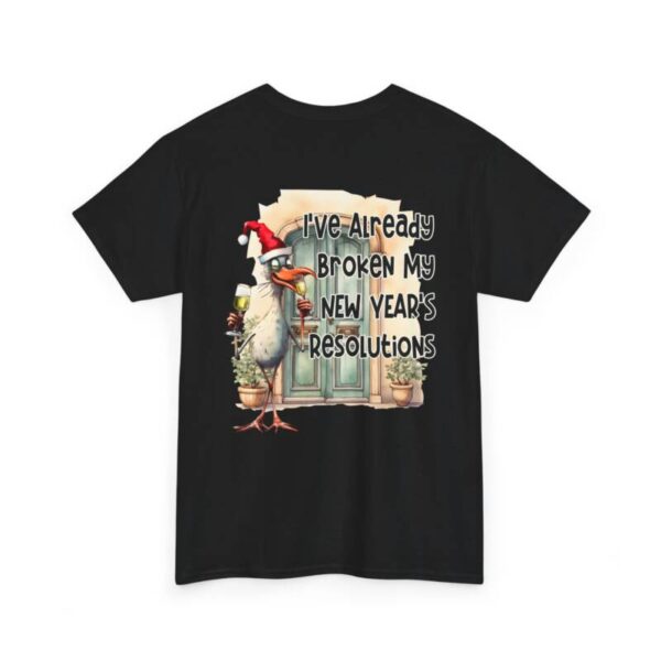 Funny Tipsy Goose Unisex Tee - Image 6