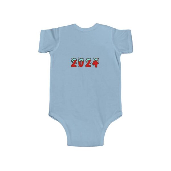 Baby's First Christmas 2024 Santa Claws Bodysuit - Image 10