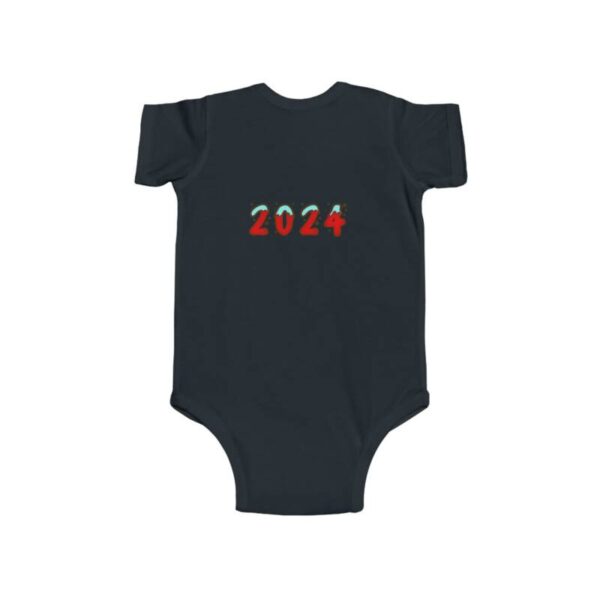 Baby's First Christmas 2024 Santa Claws Bodysuit - Image 12