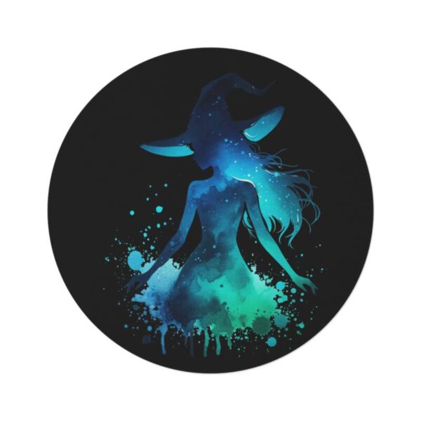 Blue Witch Round Rug