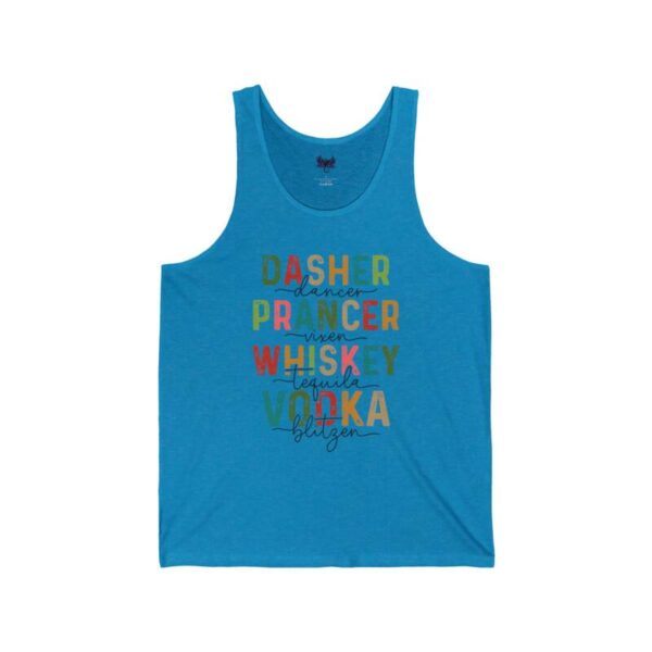 Drunk Reindeer Jersey Tank - Image 3