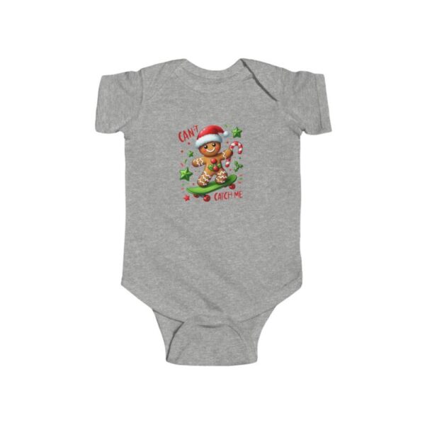 Infant Bodysuit - Cant Catch Me Gingerbread Man - Image 3