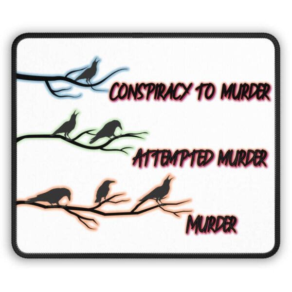 Murder Crows Gaming Mouse Pad