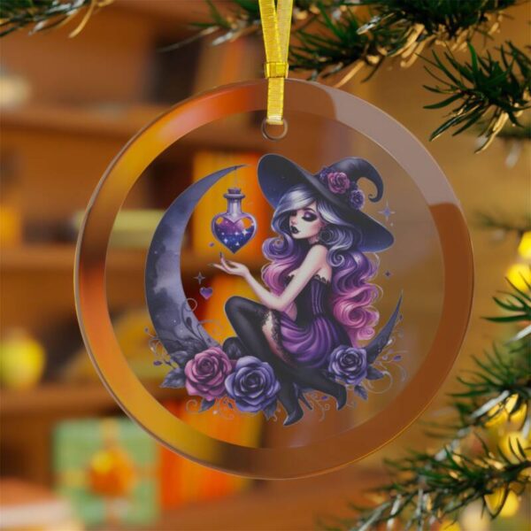 Witch Moon Glass Ornaments - Image 2