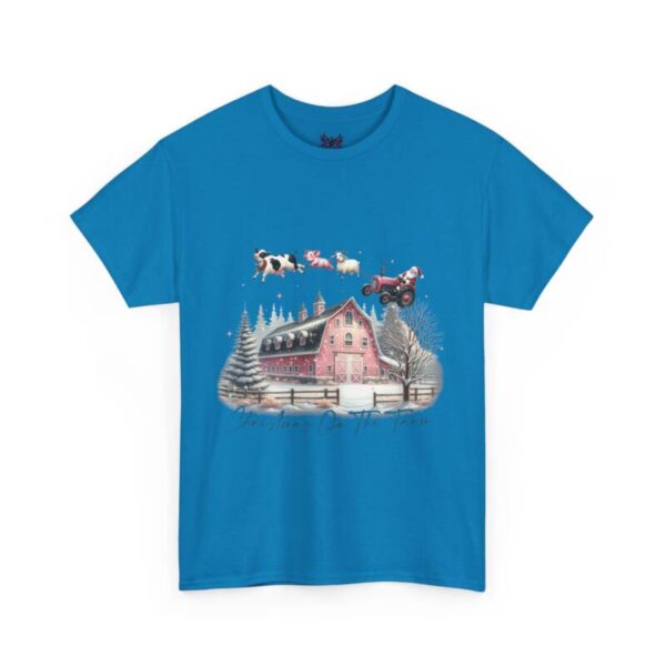 Farm Christmas Heavy Cotton Tee - Image 4