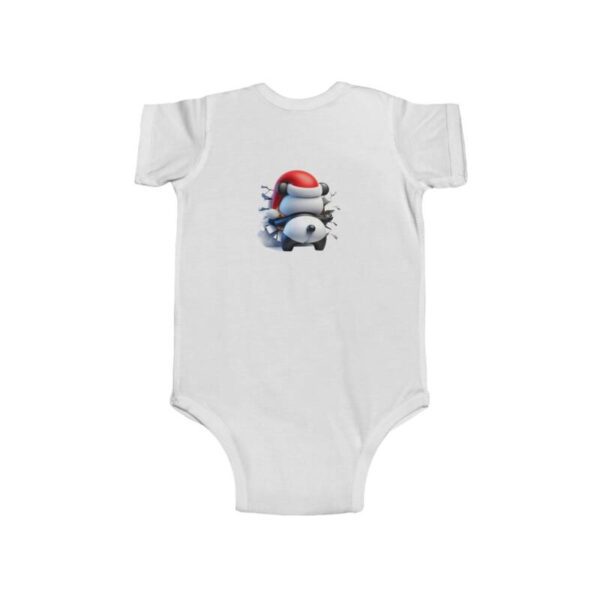 Panda Infant Jersey Bodysuit - Image 4