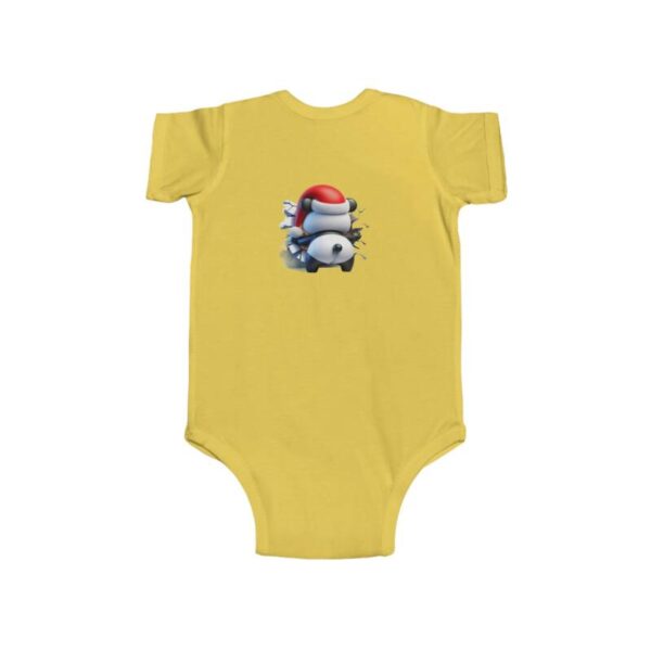 Panda Infant Jersey Bodysuit - Image 2