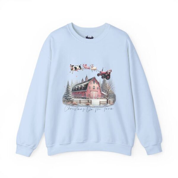 Farm Christmas  Crewneck Sweatshirt - Image 4