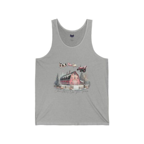 Farm Christmas  Jersey Tank - Image 3