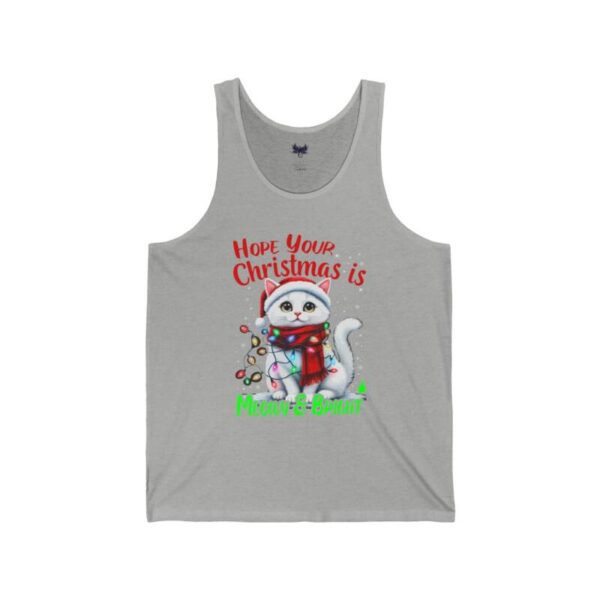 Meowy Christmas  Jersey Tank