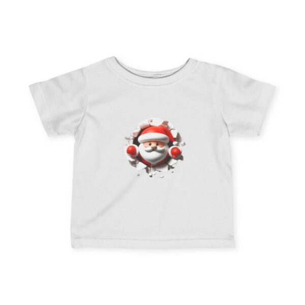 Santa Infant Jersey Tee - Image 3