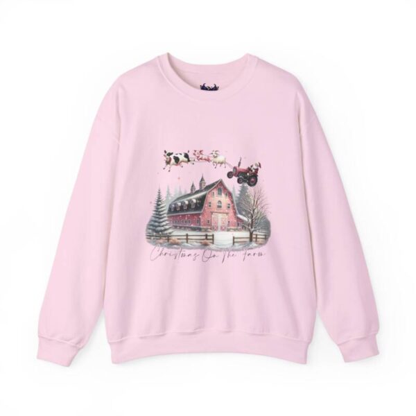 Farm Christmas  Crewneck Sweatshirt - Image 5