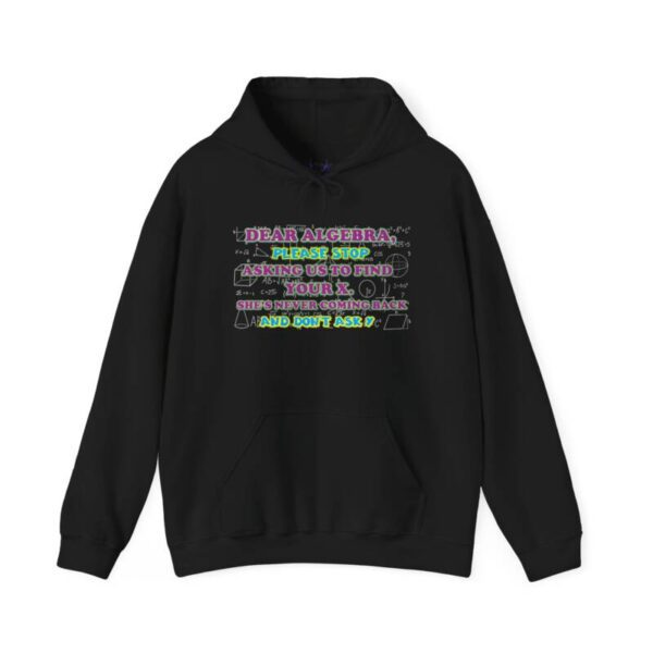 Math Hooded Sweatshirt - Image 3