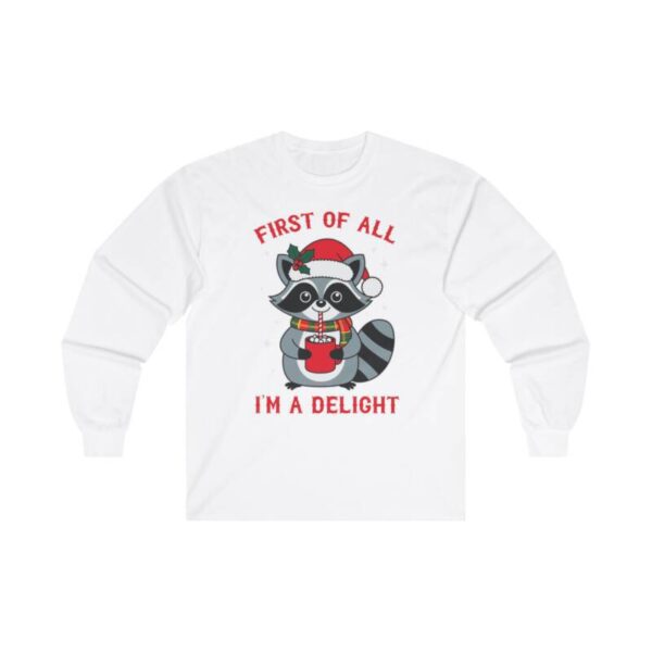 I'm A Delight Cotton Long Sleeve Tee - Image 2