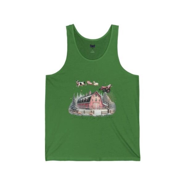 Farm Christmas  Jersey Tank