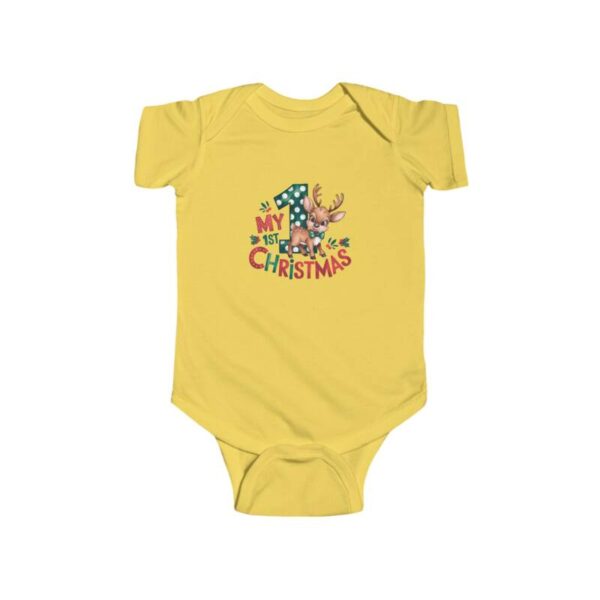 Baby Deer Infant Bodysuit - Baby's First Christmas 2024 - Image 7