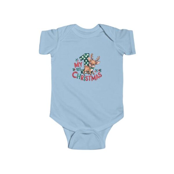 Baby Deer Infant Bodysuit - Baby's First Christmas 2024 - Image 9