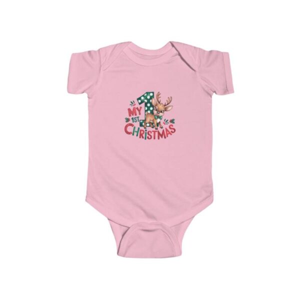 Baby Deer Infant Bodysuit - Baby's First Christmas 2024 - Image 11