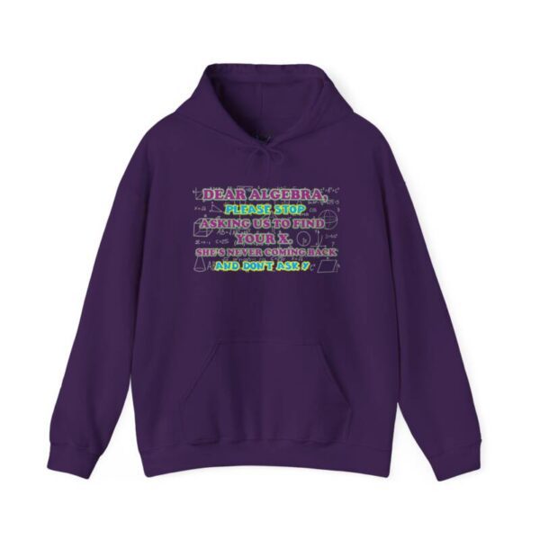 Math Hooded Sweatshirt - Image 5