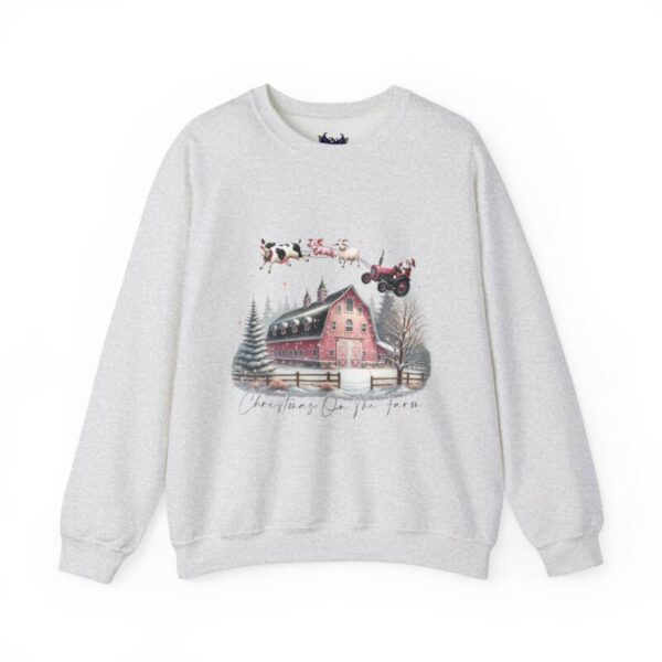 Farm Christmas  Crewneck Sweatshirt - Image 3