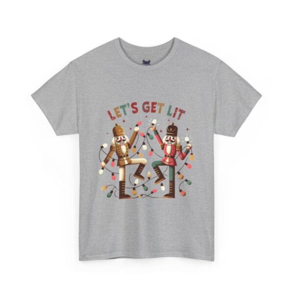 Lets Get Lit Heavy Cotton Tee - Image 2