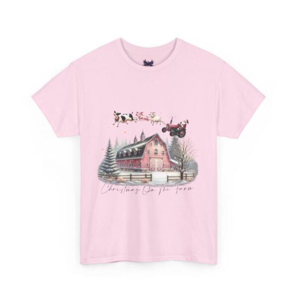 Farm Christmas Heavy Cotton Tee - Image 6