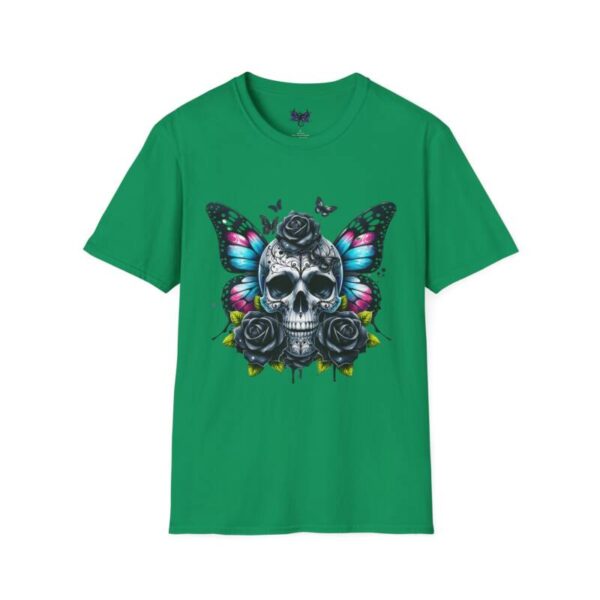 Butterfly Skull Softstyle T-Shirt - Image 4