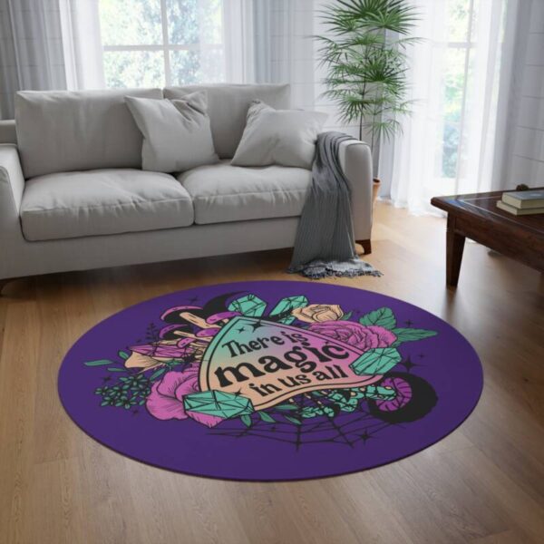 Magic is us all Round Rug - Image 2