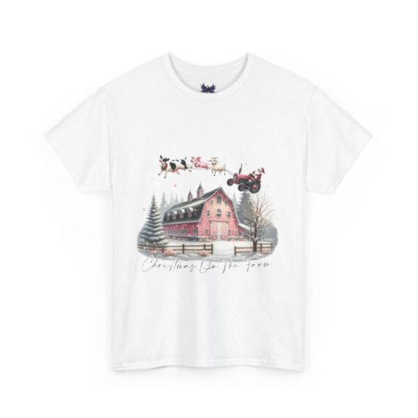 Farm Christmas Heavy Cotton Tee - Image 2