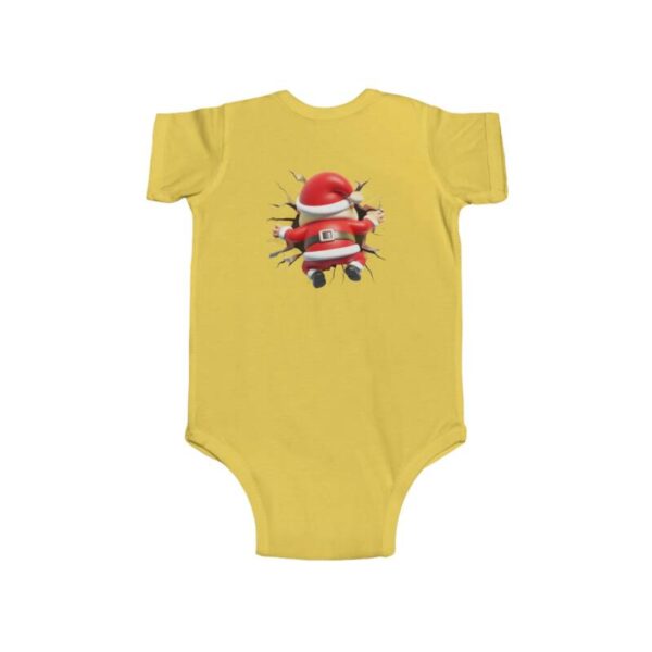 Santa Infant Jersey Bodysuit - Image 6