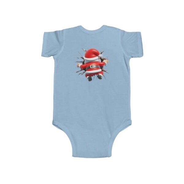 Santa Infant Jersey Bodysuit - Image 8