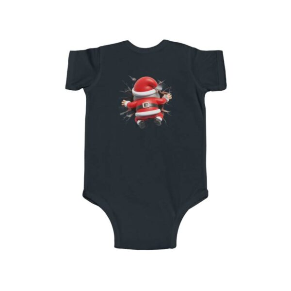 Santa Infant Jersey Bodysuit - Image 2