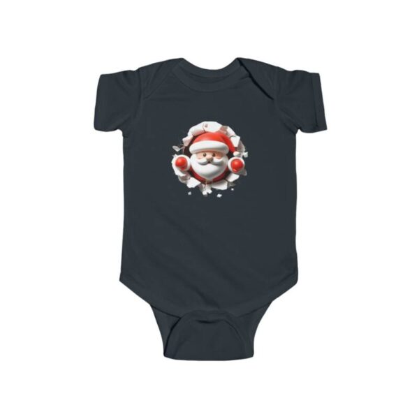 Santa Infant Jersey Bodysuit