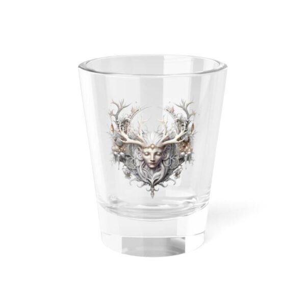 Winter Woman Shot Glass, 1.5oz