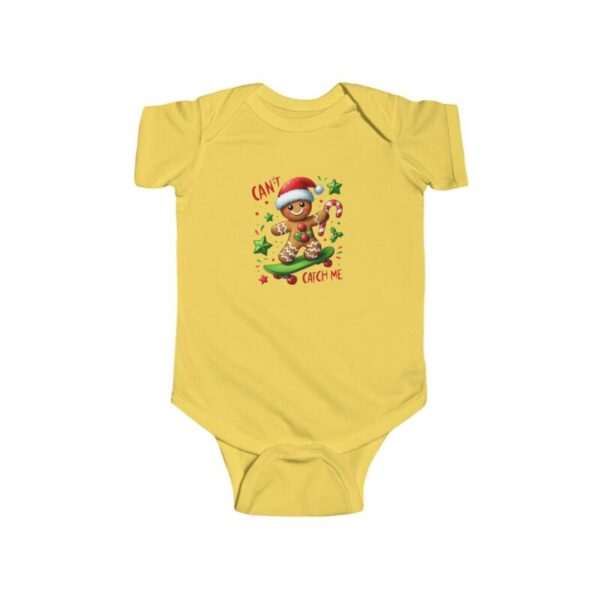 Infant Bodysuit - Cant Catch Me Gingerbread Man - Image 5