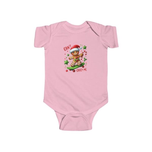 Infant Bodysuit - Cant Catch Me Gingerbread Man - Image 15