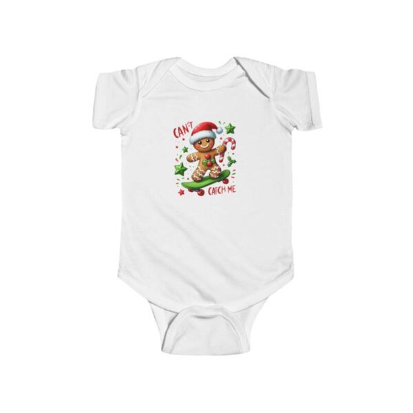 Infant Bodysuit - Cant Catch Me Gingerbread Man