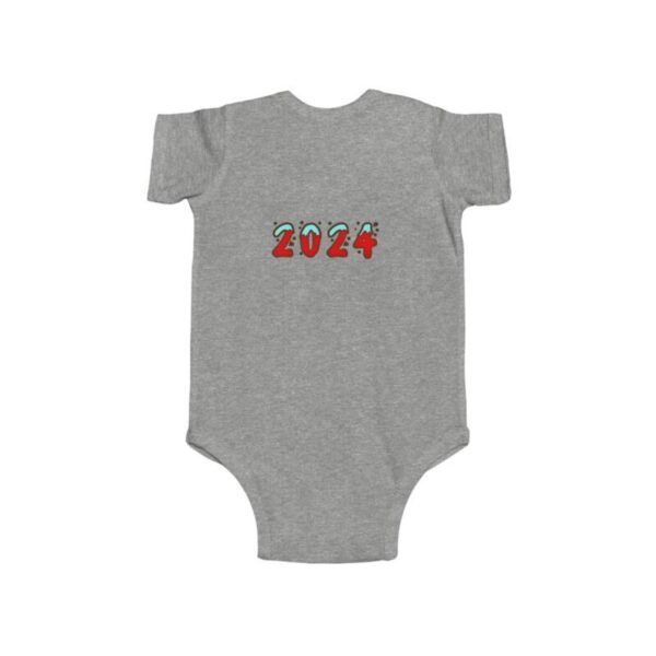 Baby Deer Infant Bodysuit - Baby's First Christmas 2024 - Image 6