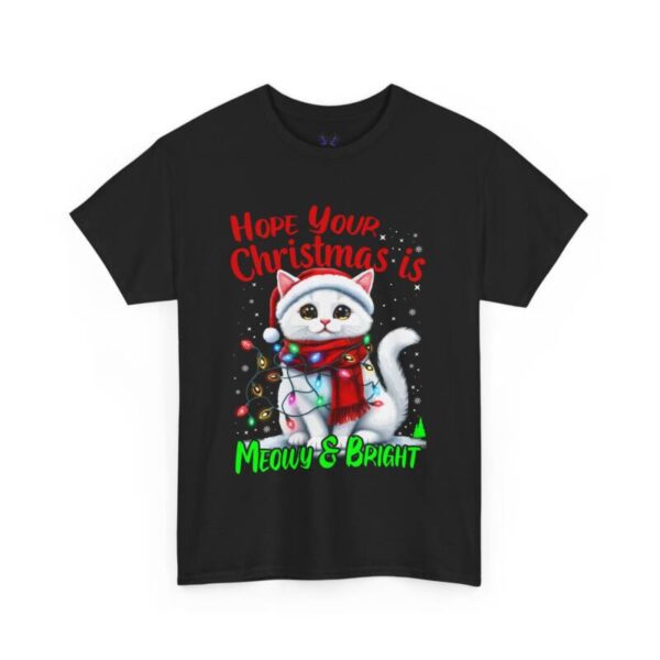 Meowy & Bright Heavy Cotton Tee - Image 3