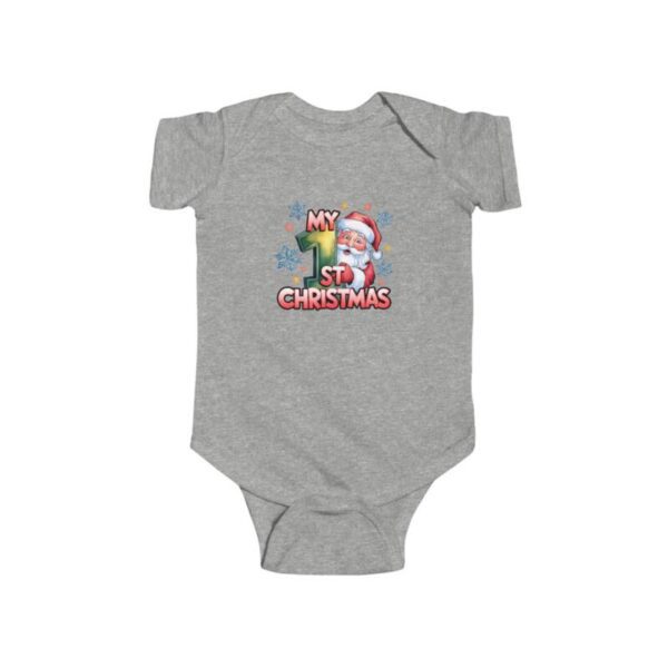 Baby's First Christmas 2024 Santa Claws Bodysuit - Image 5