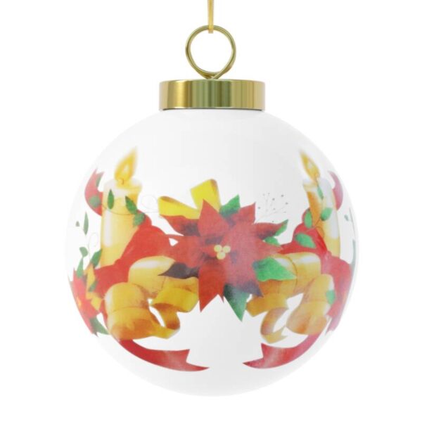 Baby's First Christmas Ball Ornament - Image 3