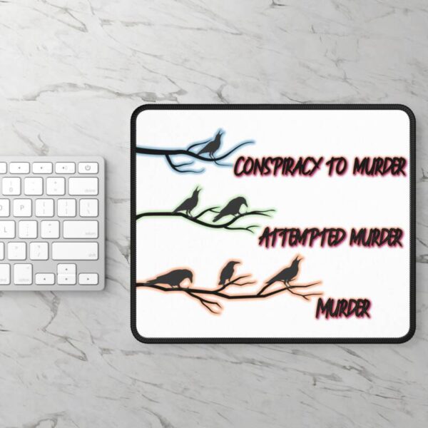 Murder Crows Gaming Mouse Pad - Image 2